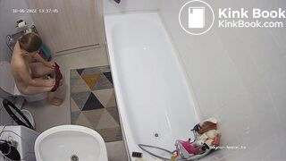 girl poop in toilet - video 50