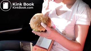 girl shit in the car