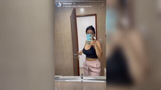 Instagram hottie pooping