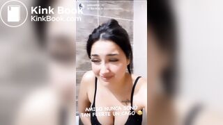 Instagram hottie pooping