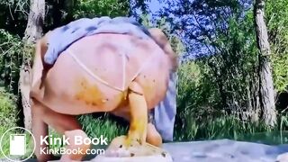 outdoor anal shitty ride