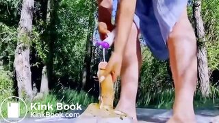 outdoor anal shitty ride