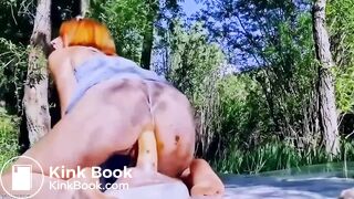 outdoor anal shitty ride