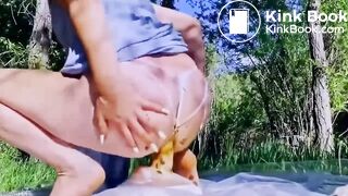 outdoor anal shitty ride