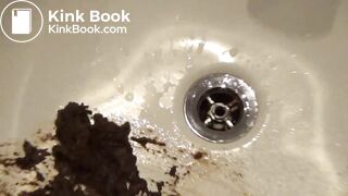 NASTY pantyhose shit + smear