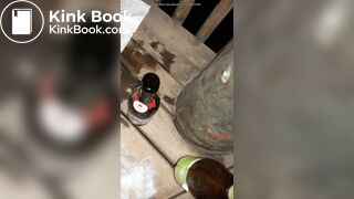 Blonde Scat farm bath