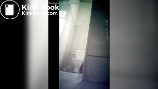 Cute Russian girl poop wc 5