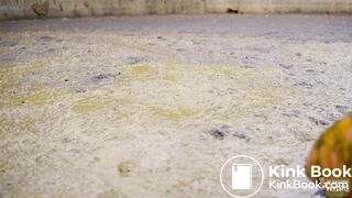 Masturbating in the manure pit