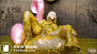 Masturbating in the manure pit