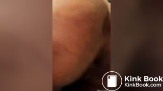 Fat ass Ebony poop explosion