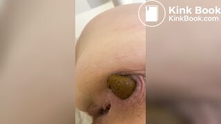 Caught halfway in the act