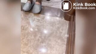 Chinese lezdom shit eating