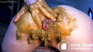 Dirty anal masturbation