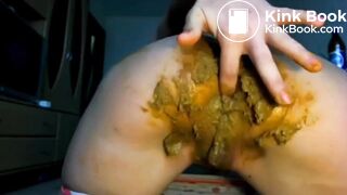 Dirty anal masturbation