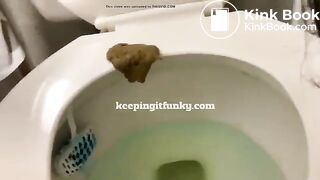 Ebony girl shit