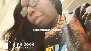 Ebony girl shit