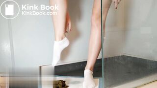 Sexy Hot Lady On Floor