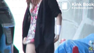 Woman wipes with tea bags when she has no paper [PM105]