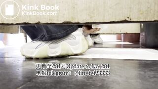 Beautiful girl poops in the toilet 71