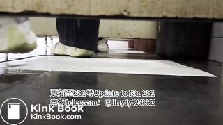 Beautiful girl poops in the toilet 71