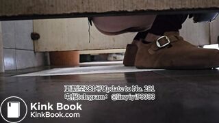 Beautiful girl poops in the toilet 72