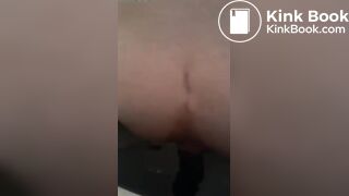 Long hard poop