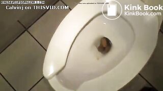 Sexy girl pooping in toilet - video 4