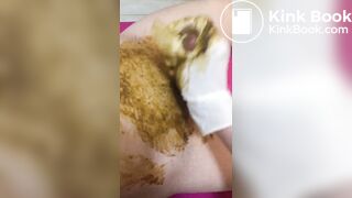 20210110-北京维纳4-黄金涂抹羞辱阳痿吃屎狗撸射-6m