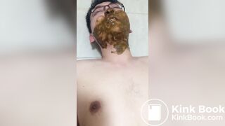 20210110-北京维纳4-黄金涂抹羞辱阳痿吃屎狗撸射-6m