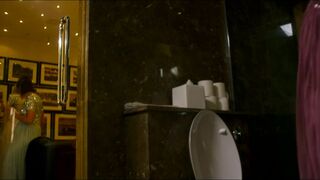 The Bridesmaid Pooping in Toilet