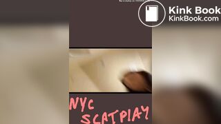 Beautiful teen girl takes multiple shits dropping big l