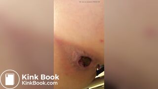 Close-up toilet view