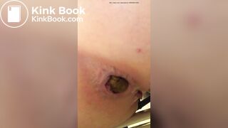 Close-up toilet view