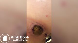 Close-up toilet view