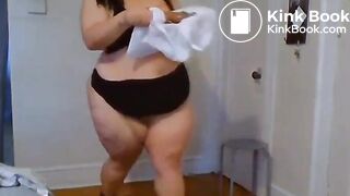 Bbw anal masturbation and scat