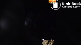 Girl Chinese pooping pis toilet.Y05