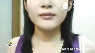 Asian brush teeth with shit