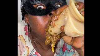 EPIC SCAT BLOWJOB USING POOP teaser pt 2