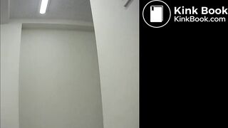 Girl Chinese pooping pis toilet.T05