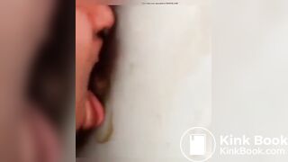 eating shit from porta potty 2