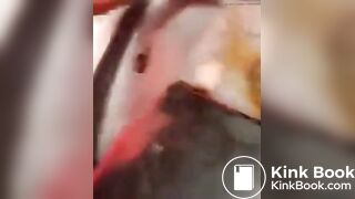 eating shit from porta potty 2