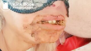 Slut eat shit