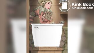 Girl Zelda has diarrhea