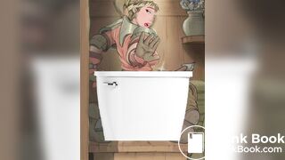 Girl Zelda has diarrhea