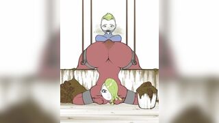 Poop mouth animation