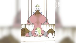 Poop mouth animation