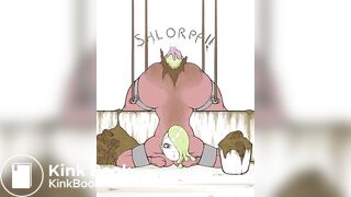 Poop mouth animation