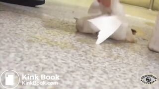 Japanese girl with diarrhea - video 3