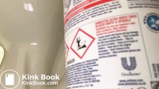 big logs in toilet - video 2