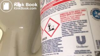 big logs in toilet - video 2